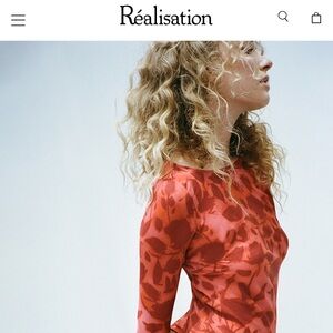 Realisation Par Red Floral Maxi Dress